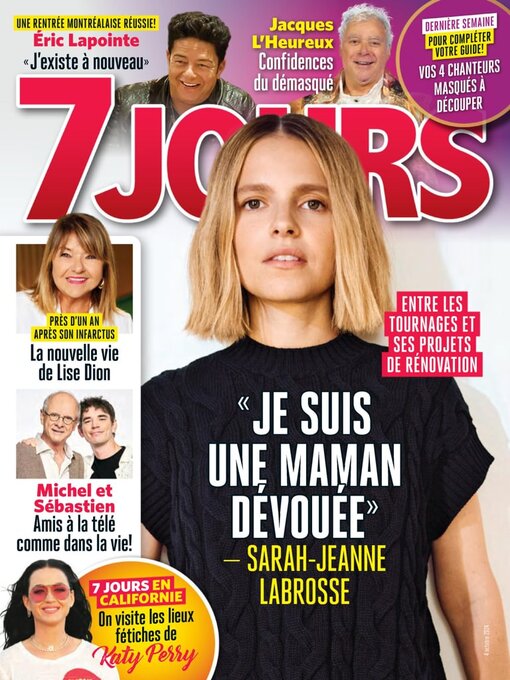 Détails du titre pour 7 Jours par TVA Publications Inc. - Disponible